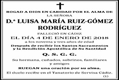 Luisa María Ruiz-Gómez Rodríguez